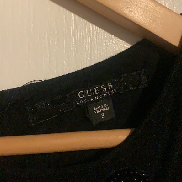 Guess mesh long sleeve skater skirt dress - Picture 5 of 7